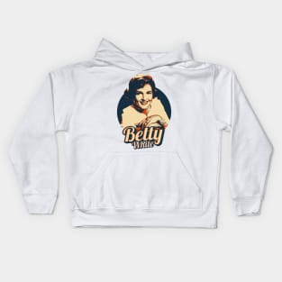 betty white retro Kids Hoodie